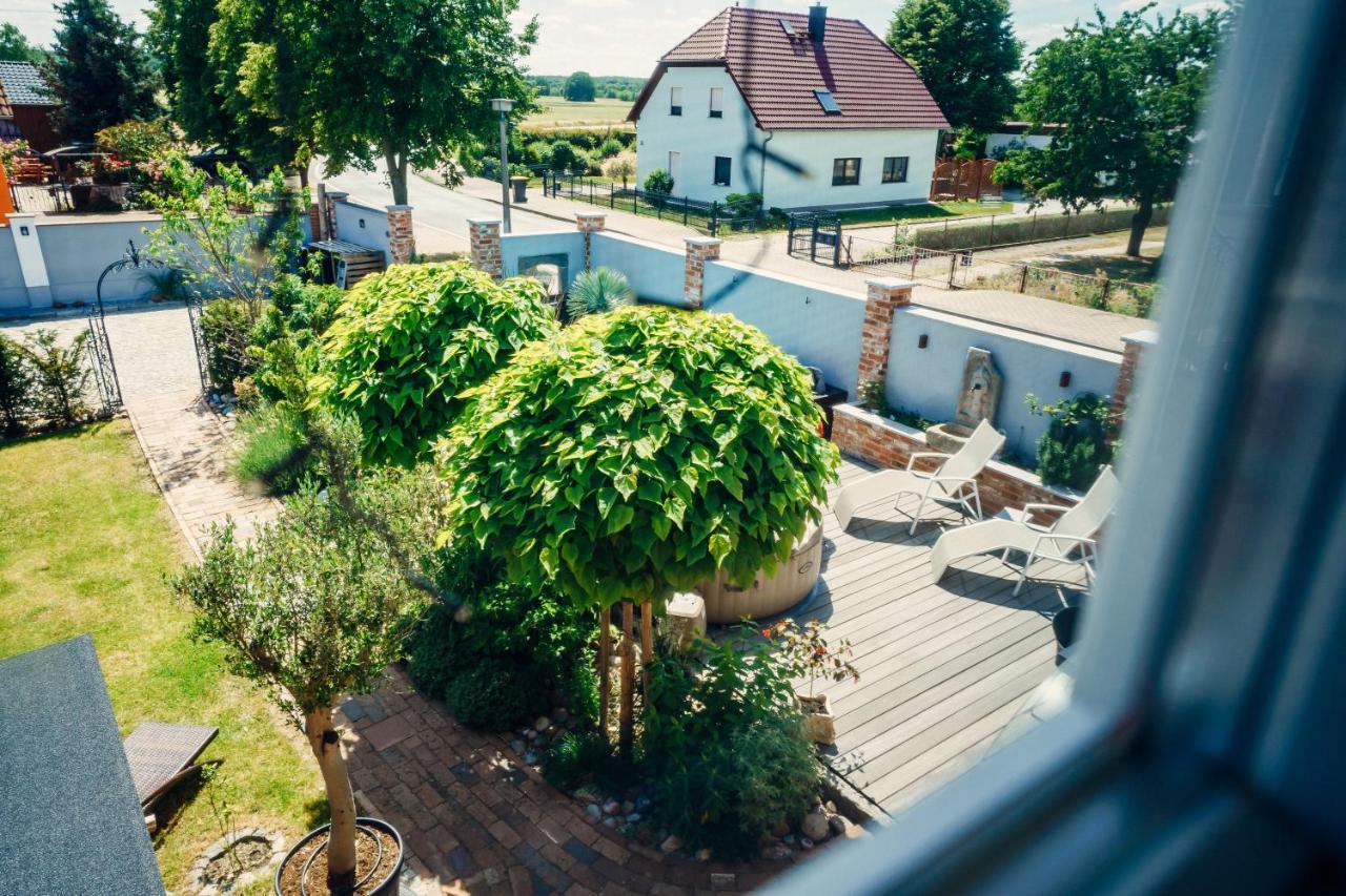 Alte Schmiede Mit Sauna, Pool Und Whirpool Im Aussenbereich Schoenstes Ferienhaus Der Lausitz Elsterheide المظهر الخارجي الصورة