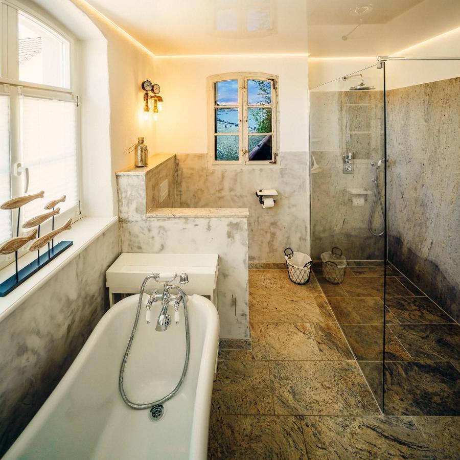 Alte Schmiede Mit Sauna, Pool Und Whirpool Im Aussenbereich Schoenstes Ferienhaus Der Lausitz Elsterheide المظهر الخارجي الصورة