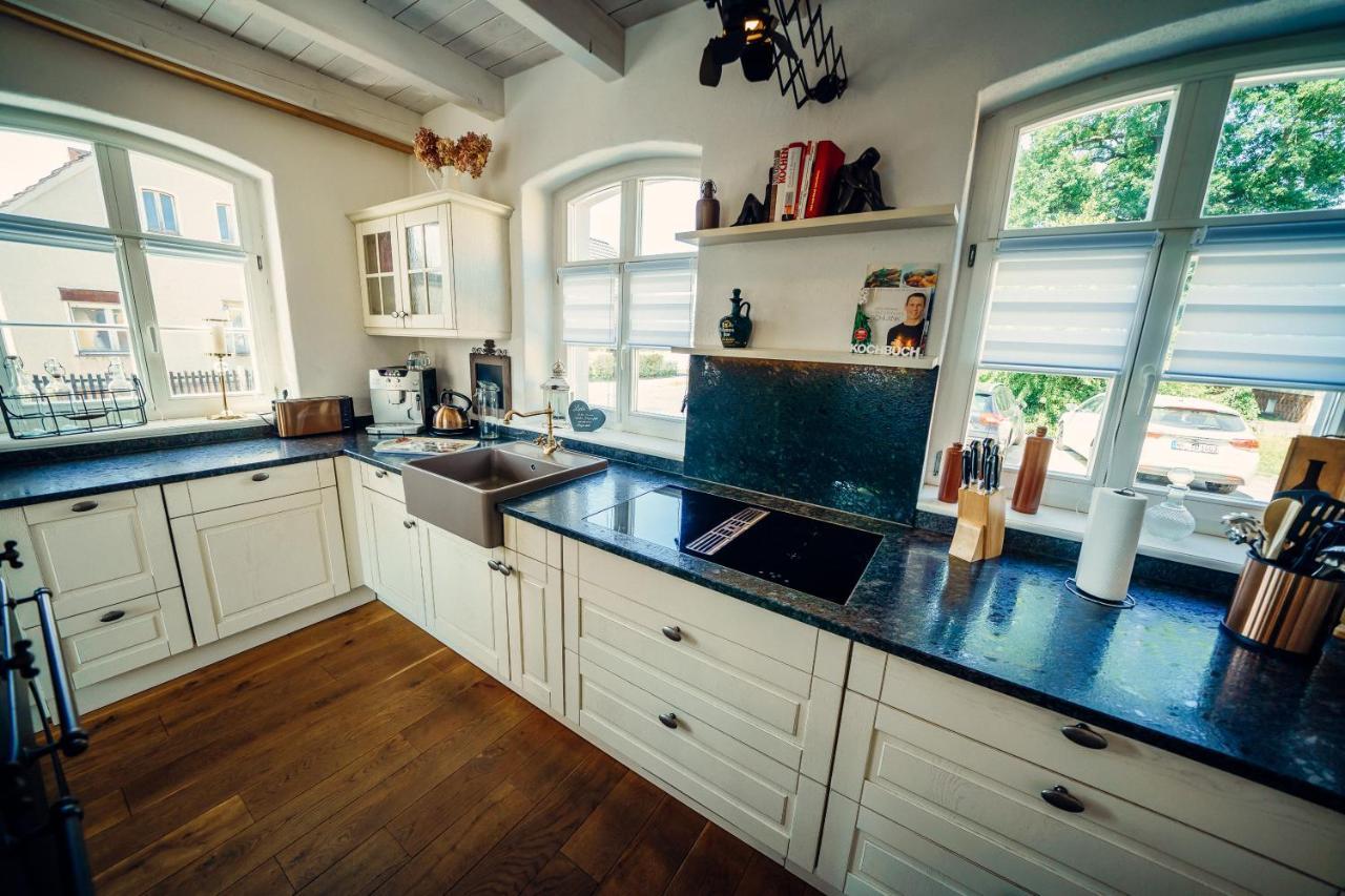 Alte Schmiede Mit Sauna, Pool Und Whirpool Im Aussenbereich Schoenstes Ferienhaus Der Lausitz Elsterheide المظهر الخارجي الصورة