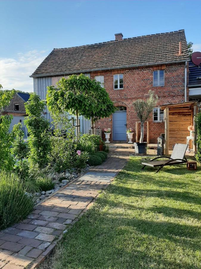 Alte Schmiede Mit Sauna, Pool Und Whirpool Im Aussenbereich Schoenstes Ferienhaus Der Lausitz Elsterheide المظهر الخارجي الصورة